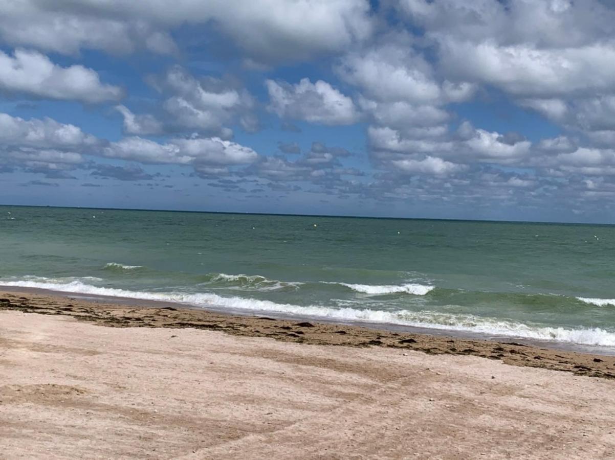 Saint-Aubin-Sur-Mer: Bel Appartement Traversant Dış mekan fotoğraf