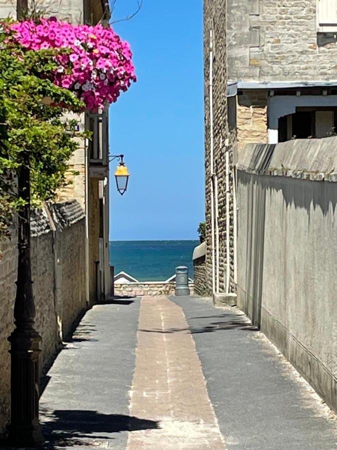 Saint-Aubin-Sur-Mer: Bel Appartement Traversant Dış mekan fotoğraf