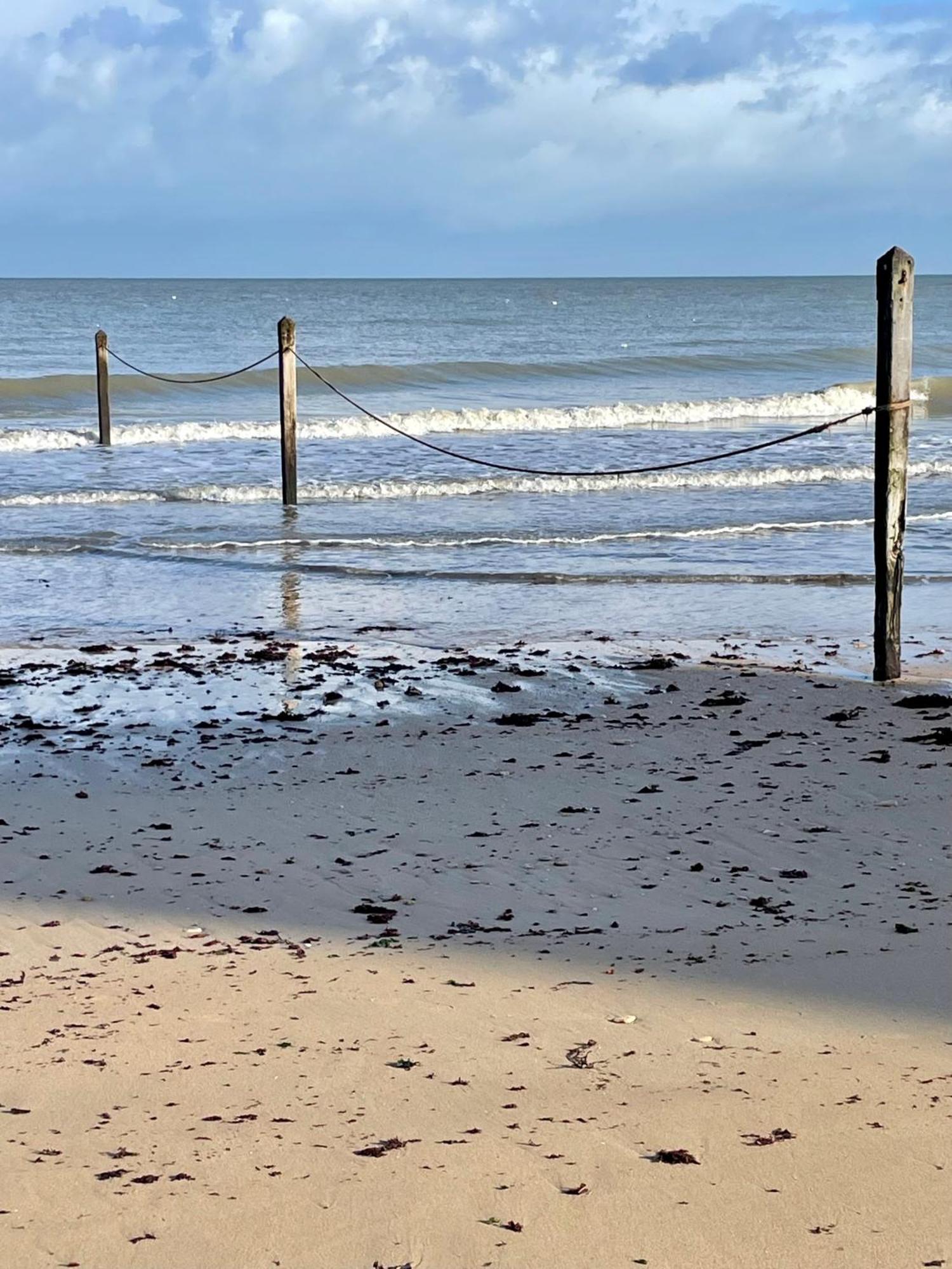 Saint-Aubin-Sur-Mer: Bel Appartement Traversant Dış mekan fotoğraf