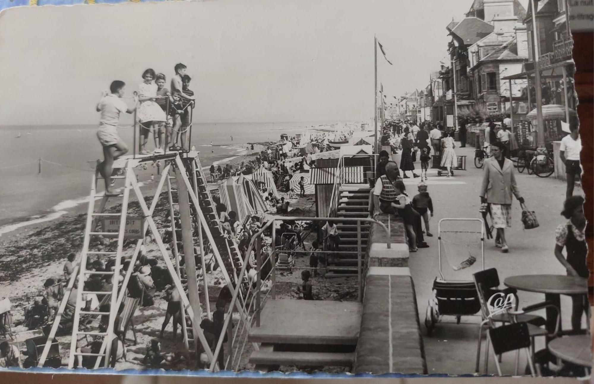 Saint-Aubin-Sur-Mer: Bel Appartement Traversant Dış mekan fotoğraf